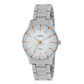 Maxima ATTIVO Women White Dial Analogue Watch - 63781CMLI